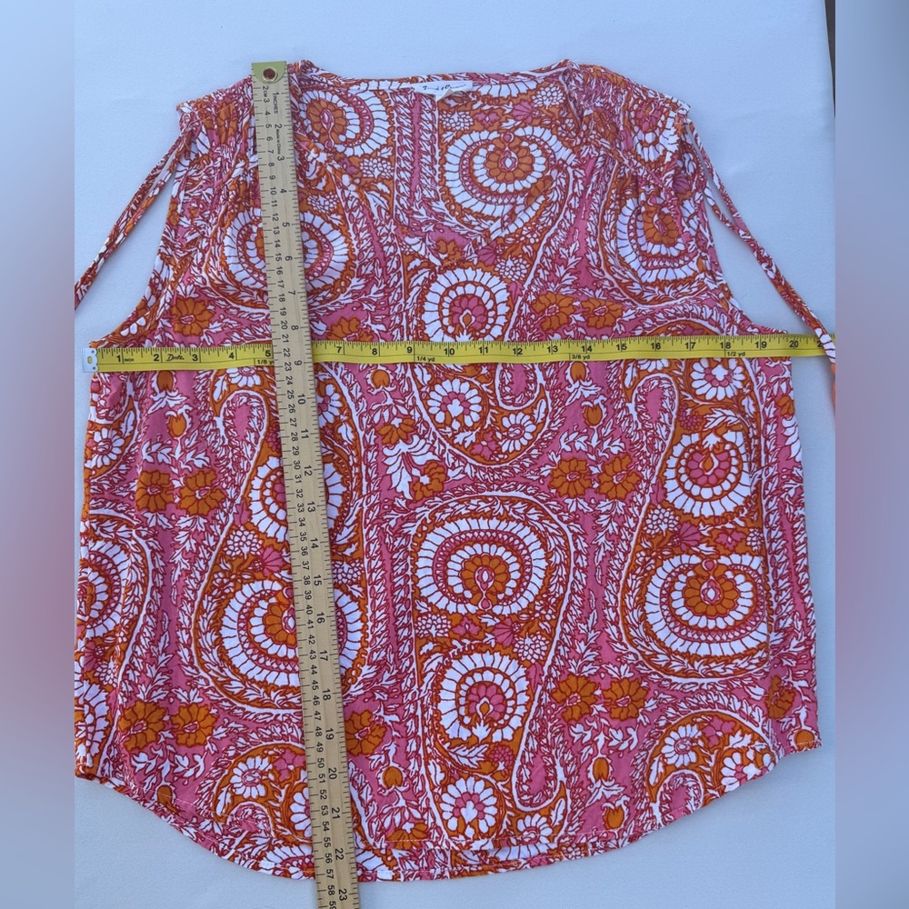 Grand & Greene Boho Paisley Tassel Tank Top Size M | Anthropologie Inspired - Picture 6 of 9